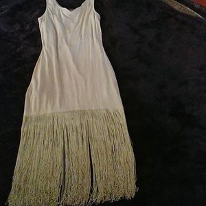 Together dress with fringes